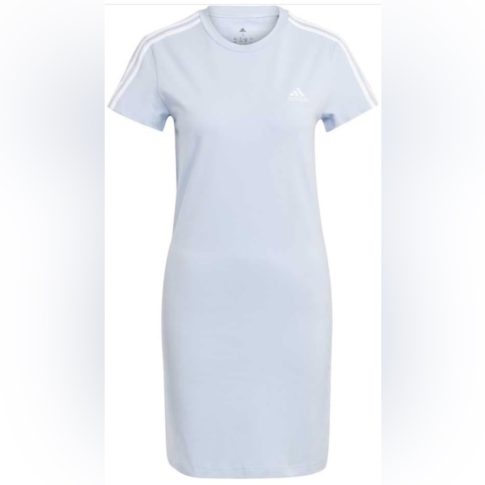 💙🤍Adidas Light Blue Mini Dress size XS.